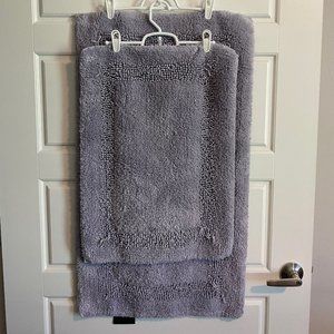 French Connection Dark Lavender Bath Mats